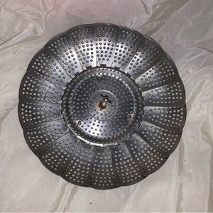 Vintage Collapsible Vegetable Steamer metal design midcentury modern kitchen